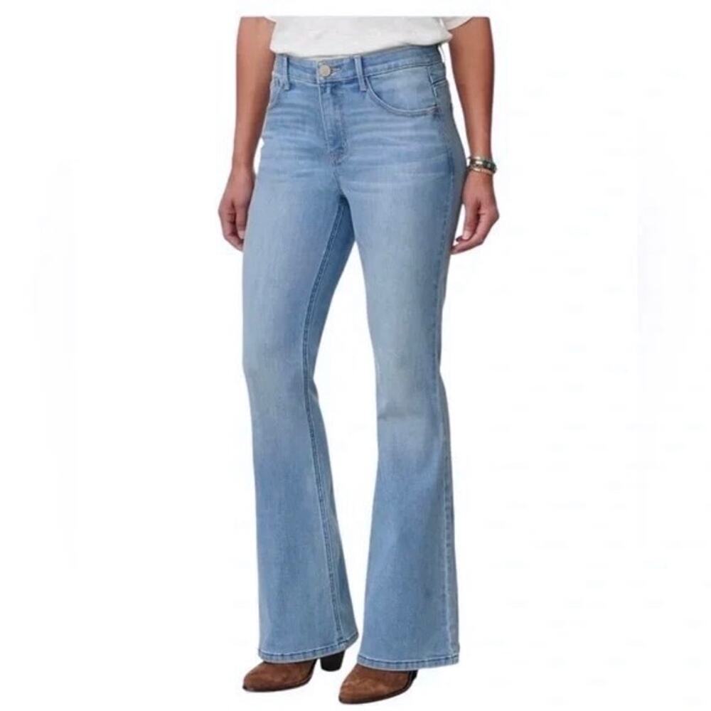 DEMOCRACY Ab Technology Flare Jeans Size 8 Blue